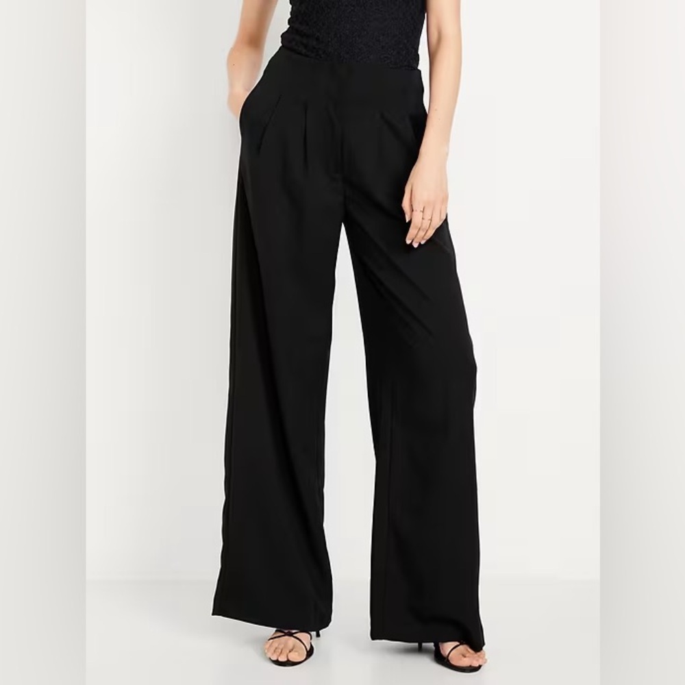 NWT Old Navy Extra High-Waisted Super Wide-Leg Pants 801805 🩷